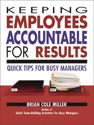 cover image of Keeping Employees Accountable for Results